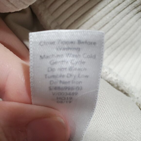 Athleta Tulus Sherpa Women's Half-Zip High Neck Pullover Sweater Cream S… - Picture 10 of 12